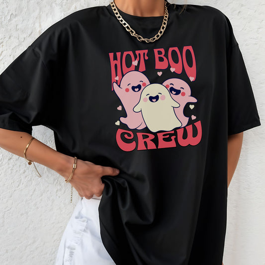 Hot Boo Crew T-Shirt