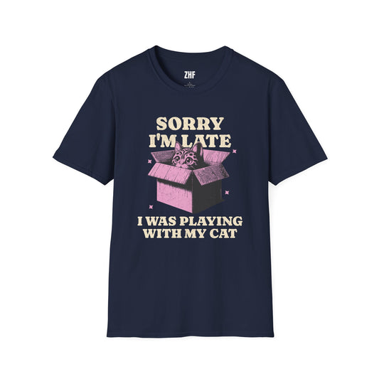 Playing With My Cat T-Shirt