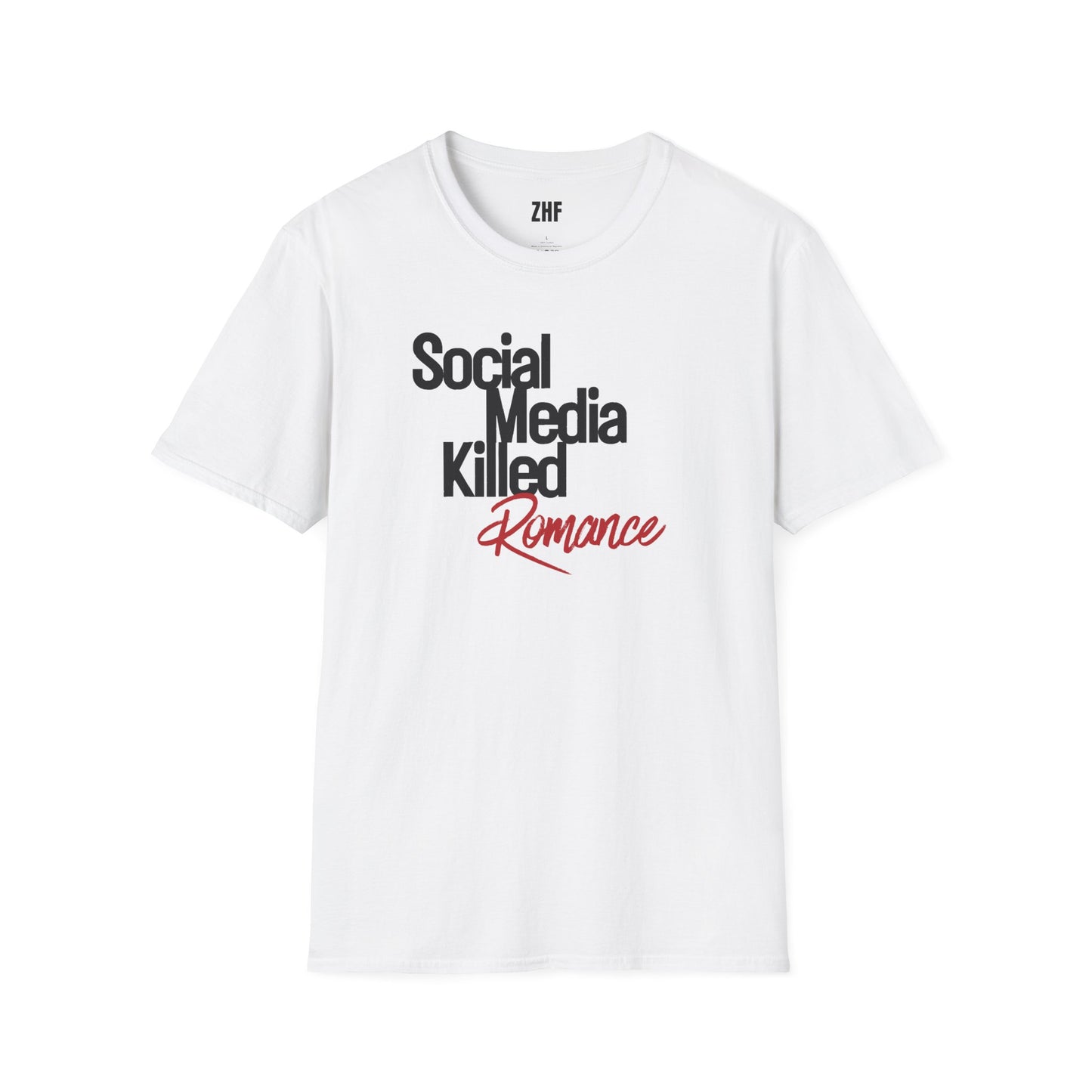Social Media Killed Romance T-Shirt