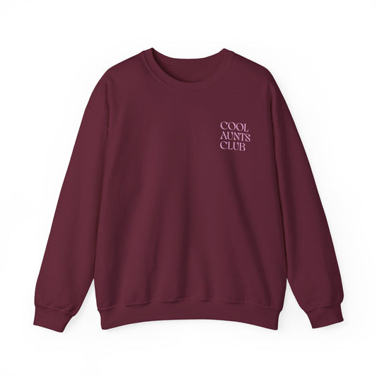 Cool Aunts Club Crewneck Sweatshirt