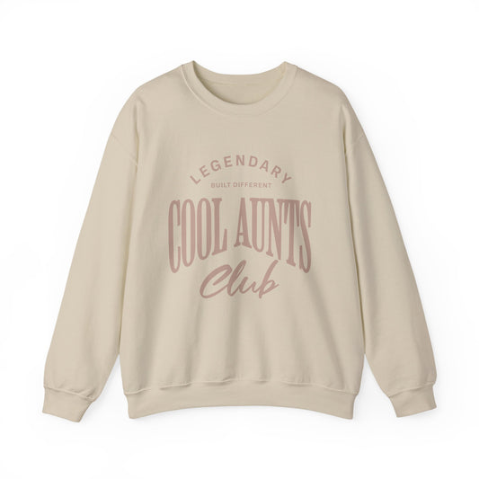 Legendary Cool Aunts Tonal Crewneck Sweatshirt