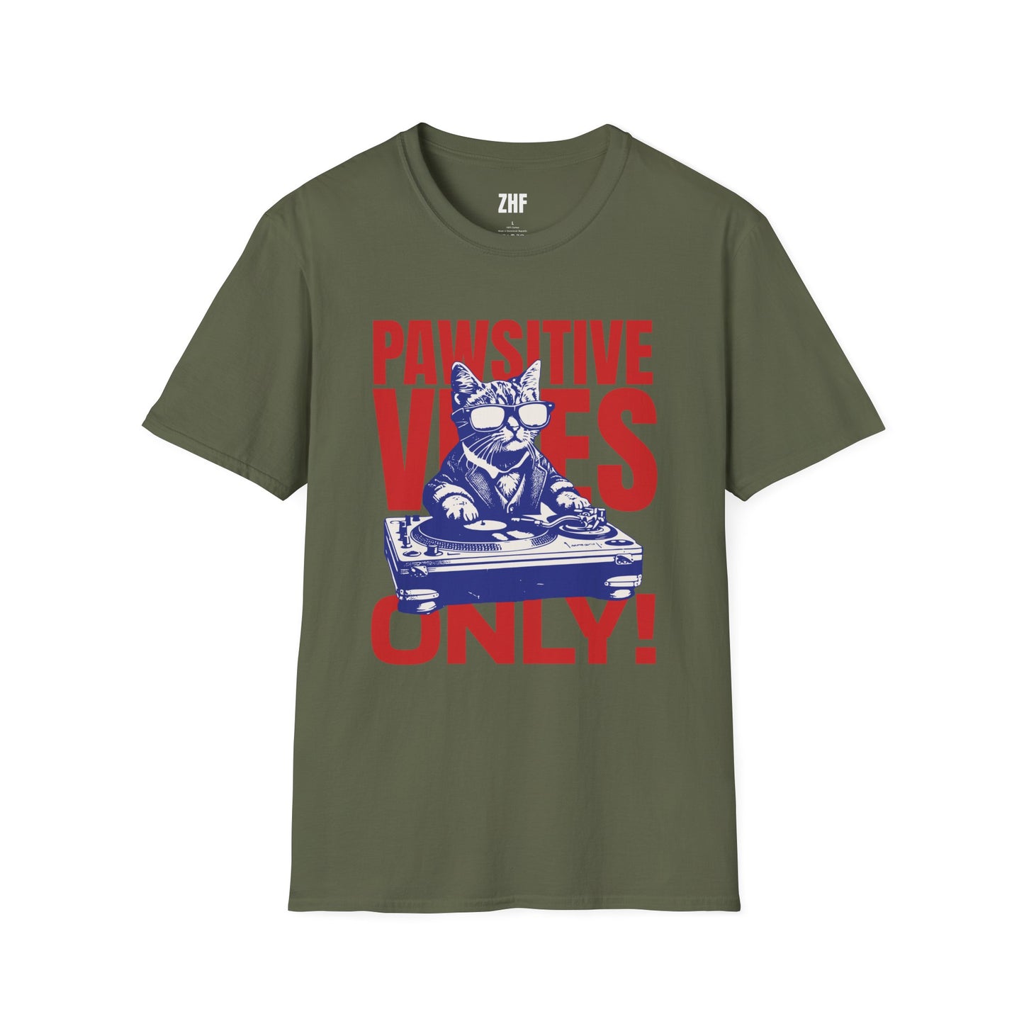 Pawsitive Vibes Only T-Shirt