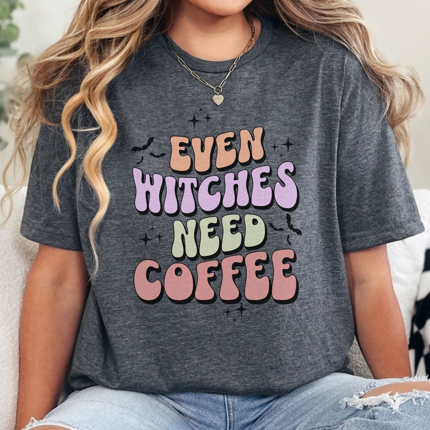 Even Witches Need Coffee T-Shirt
