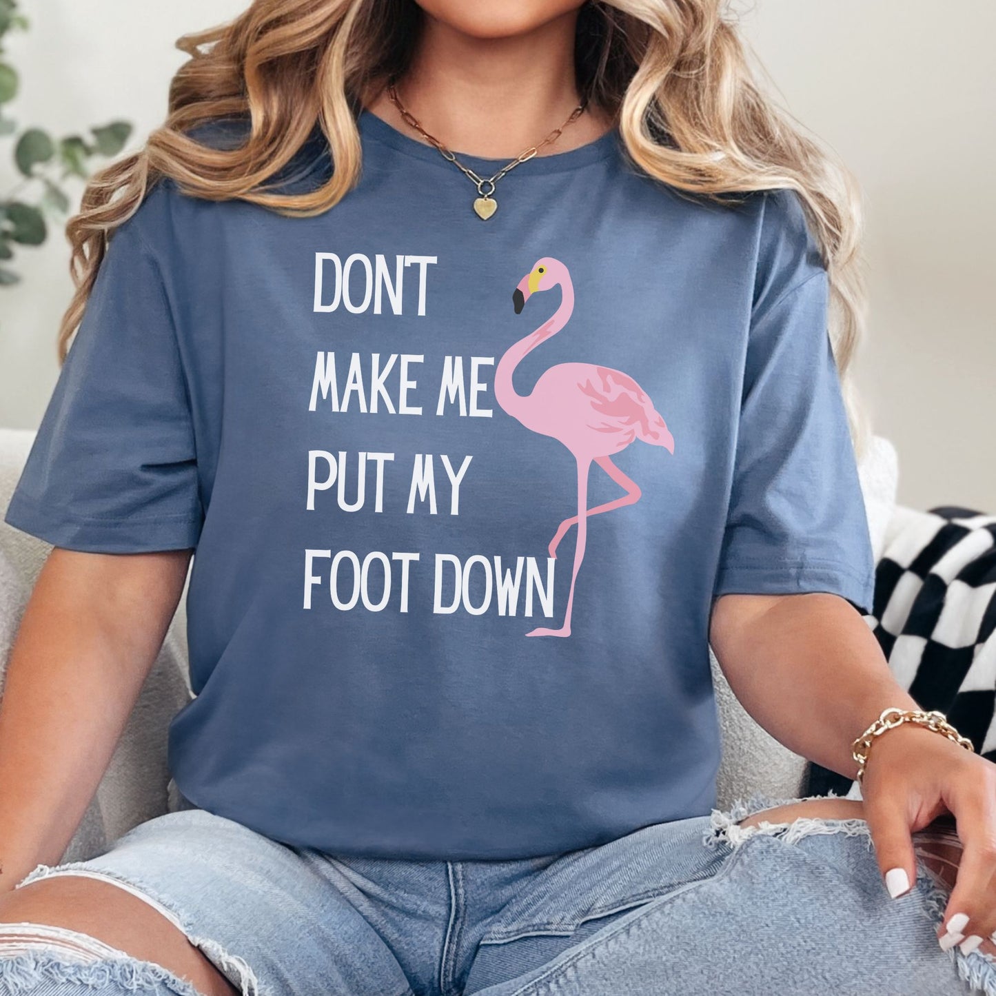 Foot Down Flamingo T-Shirt